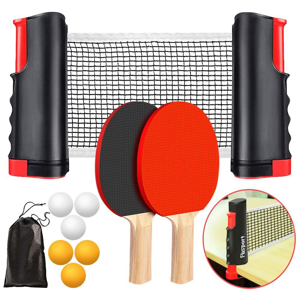Table Tennis Drawing - Geri Çekilebilir Fileli Ping Pong File