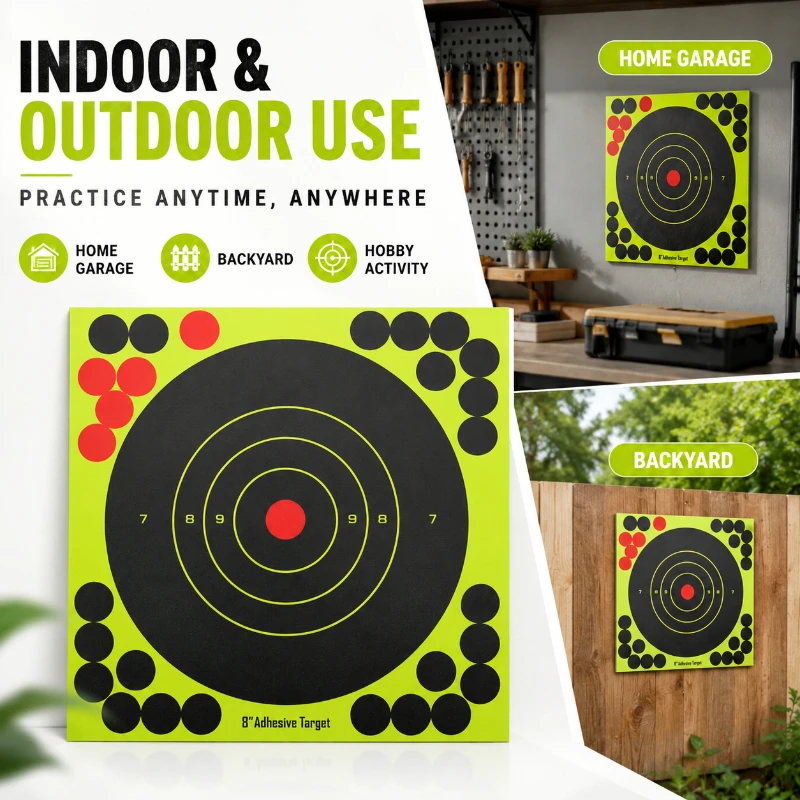 Practice Target Board - Kalınlaştırılmış İşaretleme Pratiği Hedef Kağıdı Yuvarlak