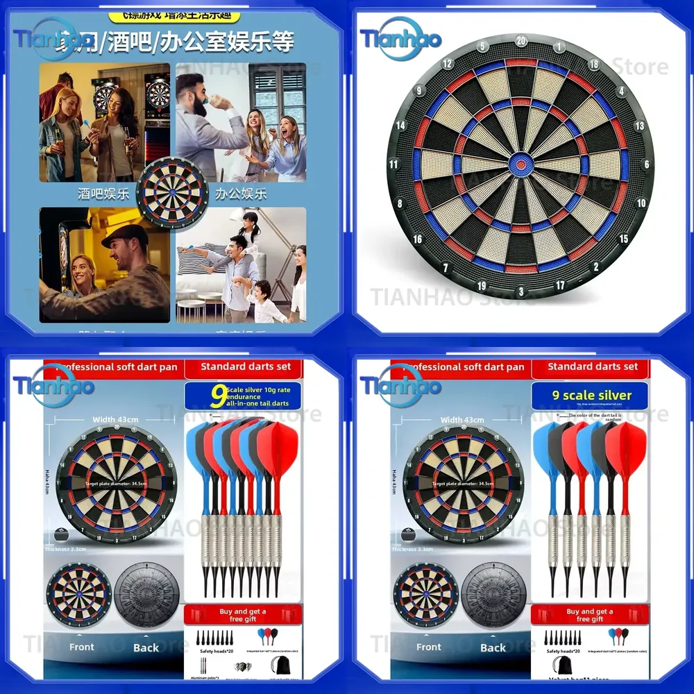 Practice Target Board - Yumuşak Dart Tahtası Kapalı Alan Ev
