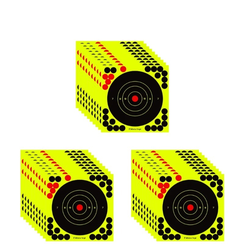 Practice Target Board - Sağlam Yapışkanlı, Üstün Kaliteli, Pürüzsüz Yüzeyli
