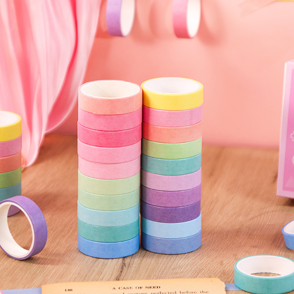20 rulo Washi bant seti elmas  - Edge Tape Roll incelemesi ve fiyatı