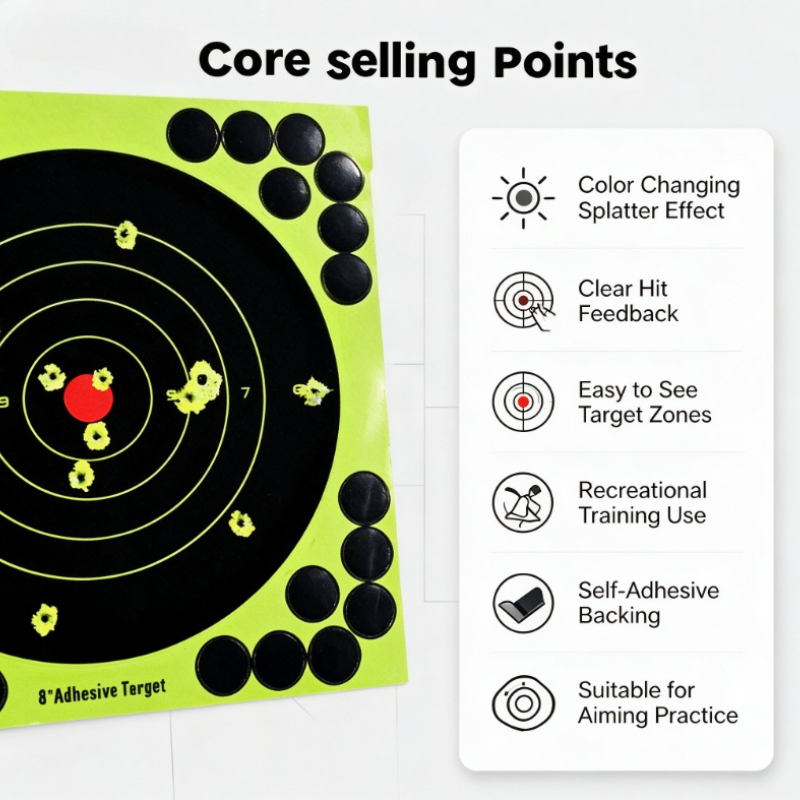 50PC/100PC/150PC/200PC/250PC R - Practice Target Board incelemesi ve fiyatı